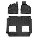 3D Гумени стелки Frogum за Dodge Grand Caravan (2007–2020) С конзола за сядане - Avtozona