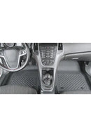3D Гумени стелки Sahler за Opel Astra J Sedan (2012–2019) 5 части черни - Avtozona