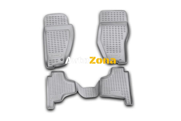 3D Гумени стелки за DODGE Nitro (2007-2012) 4 pcs. - Avtozona