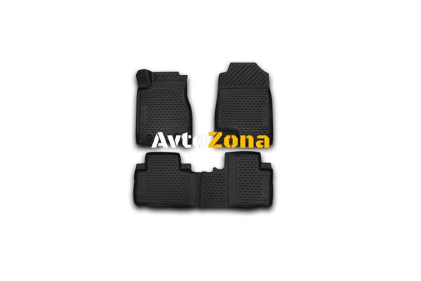 3D Гумени стелки за HAVAL H6 (09/2014 + )FWD 4 pcs. - Avtozona