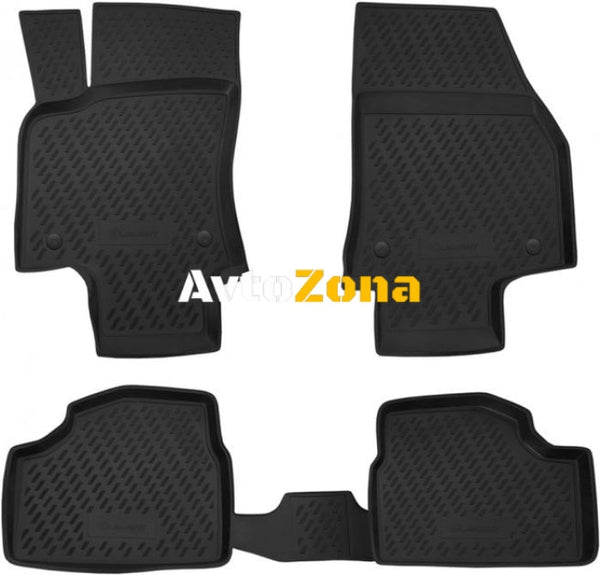 3D Гумени стелки за Opel Astra H (2004 + ) 4 pcs. - Avtozona