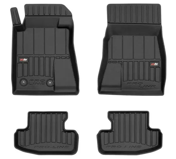 3D Гумени стелки Frogum за Ford Mustang Купе (2014-2023) / Ford Mustang (2023+) - Avtozona