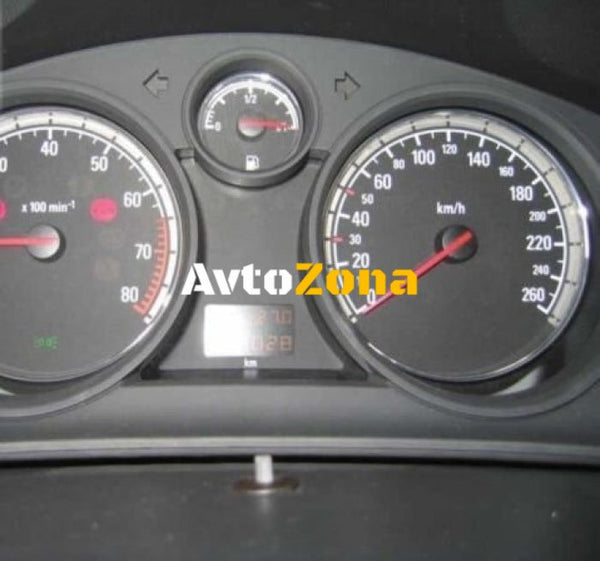 Рингове за табло OPEL ASTRA H (2004-2009) - хром - Avtozona