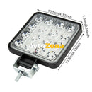 48W Разпръсната Светлина FLOOD ЛЕД 12V 24V LED Диоден Халоген Фар Прожектор Задна Светлина Диодна Лампа - Avtozona