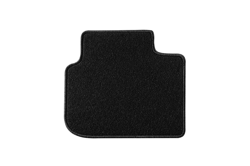 Мокетни стелки Petex за Mitsubishi Colt (2010–2013) Rex – 3 врати, 4 части, черни, захват B058