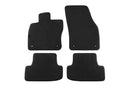 Мокетни стелки Petex за Audi Q2 (2016+) Style, 4 части, черни, захват B014