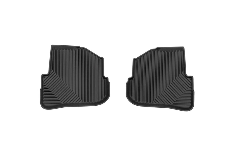 2.5D Гумени стелки Frogum №77 за Audi A1 Sportback (2010–2014), 3 части, черни