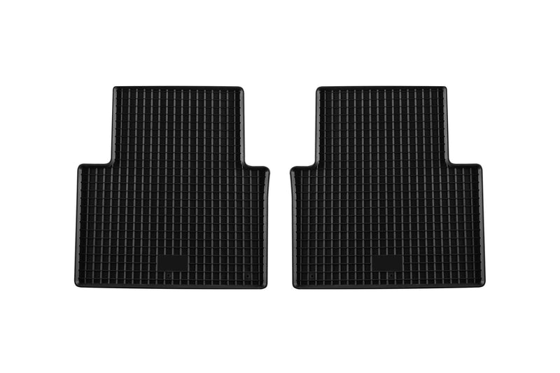 Гумени стелки Rigum за Nissan Qashqai +2 (2007–2013), 4 части, черни