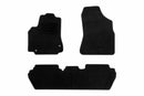 Мокетни стелки Rigum за Peugeot Partner (2008–2019), 3 части, черни