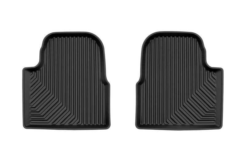 2.5D гумени стелки Frogum No 77 за Peugeot 2008 (2019+), 4 части, черни