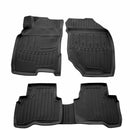 3D Гумени стелки Stingray за Nissan X-Trail T30 (2001-2007) 5 части