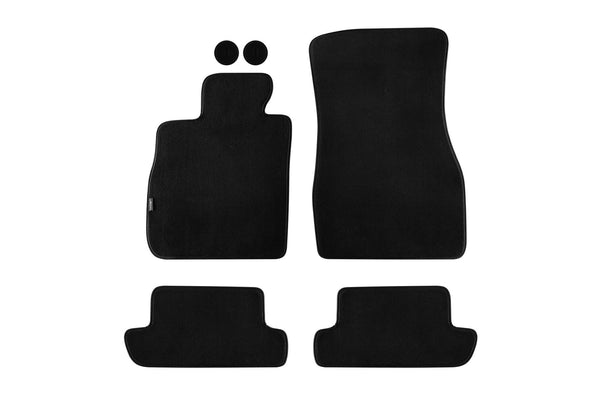 Мокетни стелки Petex за BMW Серия 8 G15 Купе (2019+) Style, X-Drive, 4 части, черни