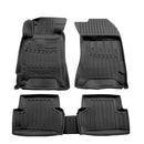 3D гумени стелки Stingray за Subaru Forester (SG) (2002-2008), 5 части, черни