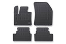 Гумени стелки Geyer&Hosaja за Peugeot 3008 (2016–2024) – 4 части, черни