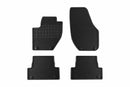 Гумени стелки Rigum за Volvo V40 (2012+), 4 части, черни