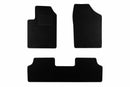 Мокетни стелки Rigum за Peugeot Partner (1999–2008), 3 части, черни
