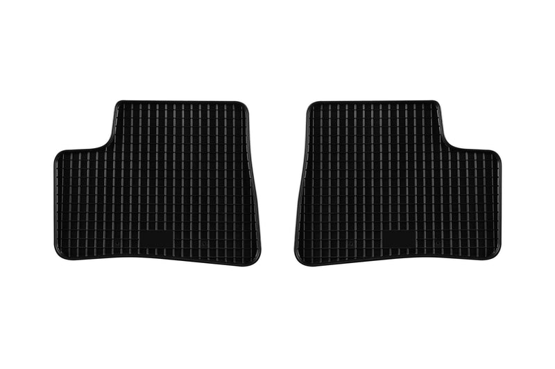 Гумени стелки Rigum за Peugeot 206 (2000–2007) – 4 части, черни