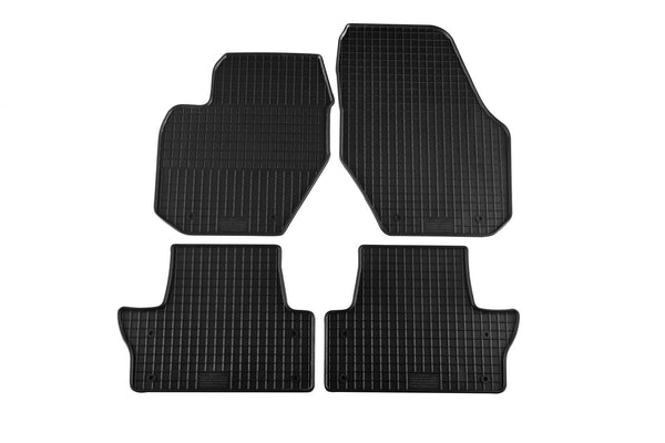 Гумени стелки Petex за Volvo S60 (2010–2018), 4 части, черни