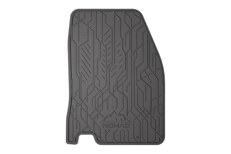 Предни гумени стелки NOMAD за Nissan Qashqai (2013–2021), 2 части, черни