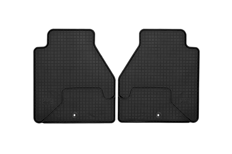 Гумени стелки Rigum за Nissan Navara (2010+) / Pathfinder (2010+), комплект 4 части, черни