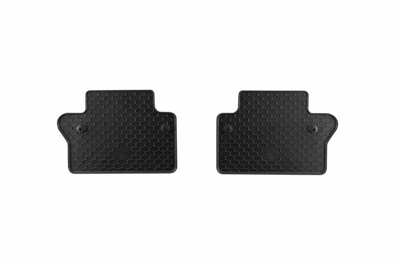 Гумени стелки Gumarny Zubri за Volvo S80 (2007–2016), 4 части, черни