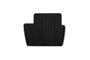 Гумени стелки Gumarny Zubri за Peugeot 307 (2001–2007), 4 части, черни