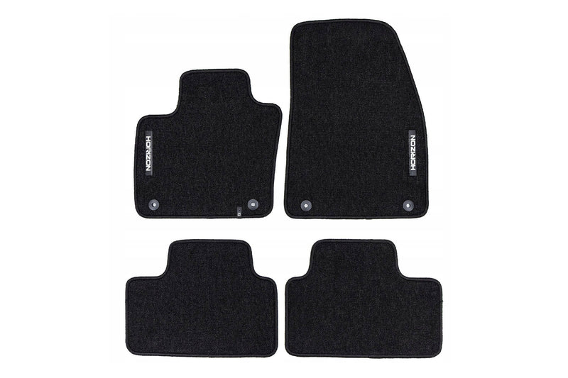 Мокетни стелки Frogum Horizon за Volvo XC40 (2017+), 4 части, черни