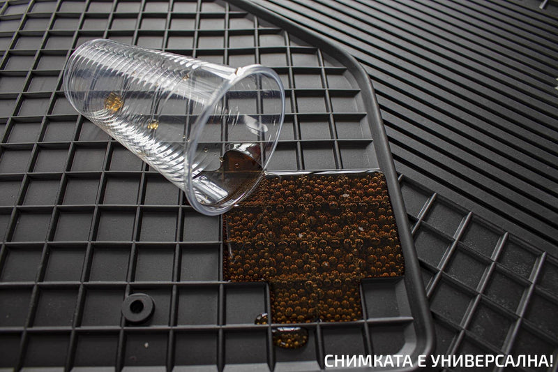 Гумена стелка Gumarny Zubri за Peugeot Boxer (2002–2006) – 1 част, черна