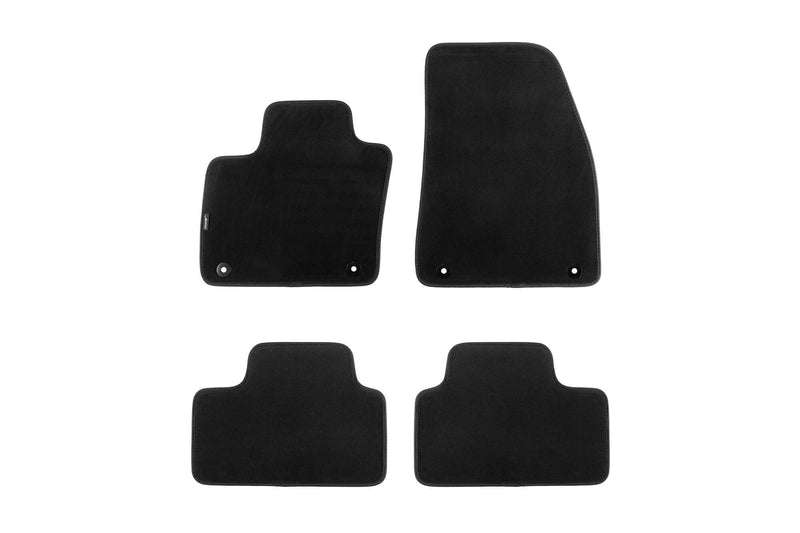 Мокетни стелки Petex за Volvo XC40 (2018+) Style, 4 части, черни