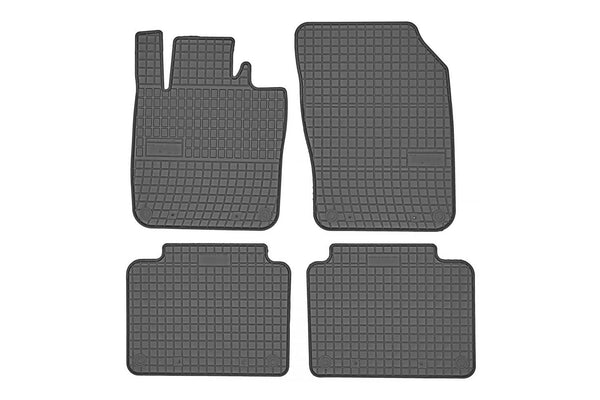 Гумени стелки Frogum за Volvo V90 (2016+), комплект 4 части, черни