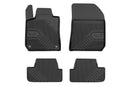 2.5D Гумени стелки Frogum №77 за Peugeot 308 Хечбек (2013+), 4 части, Черни