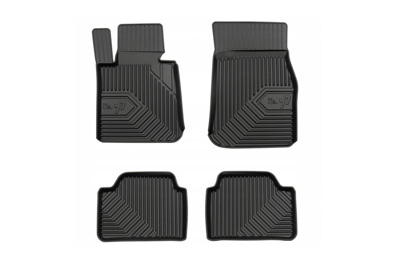 2.5D Гумени стелки Frogum №77 за BMW Серия 1 F20 (2011+), 4 части, черни