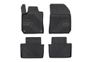 2.5D Гумени стелки Frogum №77 за Peugeot 308 (2013–2021), 4 части, Черни