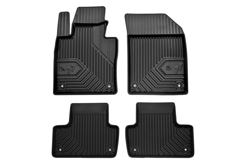 2.5D Гумени стелки Frogum №77 за Volvo XC90 (2015+) – 4 броя, черни