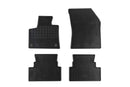 Гумени стелки Rigum за Peugeot 3008 (2016+), 4 части, черни