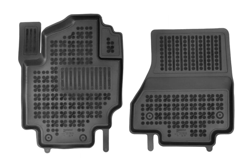 Гумени стелки Rezaw-Plast за Nissan e-NV200 (2014+) – 2 части, черни