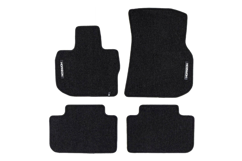 Мокетни стелки Frogum Horizon за BMW X3 G01 (2017–2024), 4 части, черни