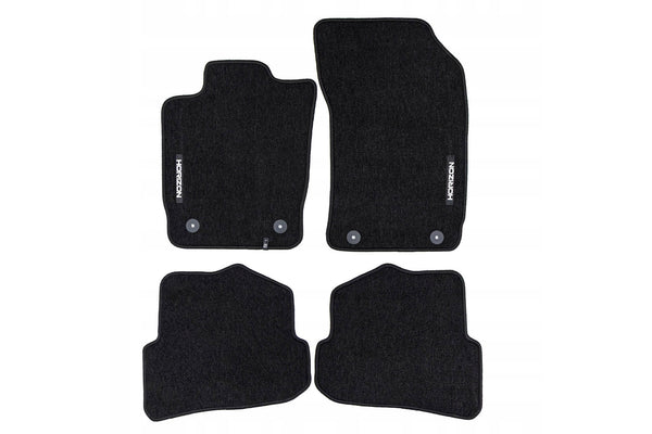 Мокетни стелки Frogum Horizon за Audi A1 8X (2010–2018) хечбек 3 врати, A1 Sportback 8X (2012–2018) хечбек 5 врати, 4 части