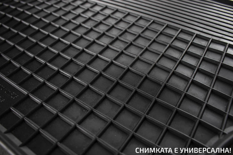 Гумени стелки Gumarny Zubri за Chevrolet Spark (2010+) – 4 части, черни