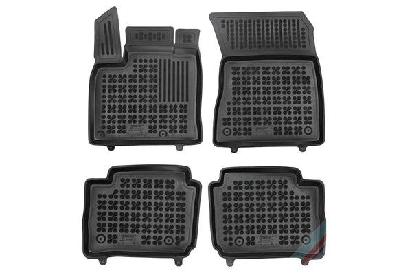 Гумени стелки Rezaw-Plast за Nissan Qashqai e-Power (2022+), 4 части, черни