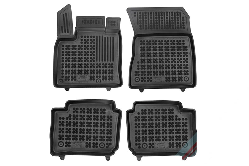 Гумени стелки Rezaw-Plast за Nissan Qashqai e-Power (2022+), 4 части, черни