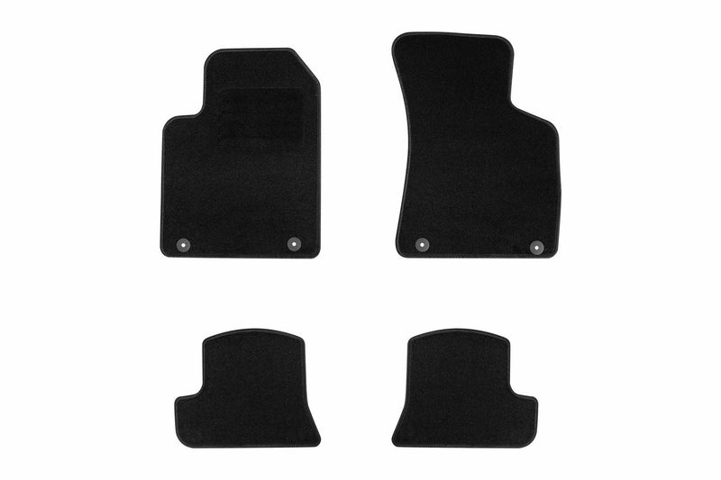 Мокетни стелки Rigum за Audi TT (1998–2008), 4 части, черни