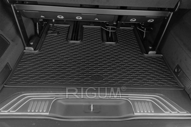 Гумена стелка за багажник Rigum за Mercedes EQV (2021+), V класа W447 (2014+) и Vito (2014+) 8/9 места