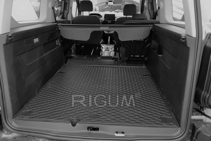 Гумена стелка за багажник Rigum за Citroen Berlingo, Peugeot Rifter, Opel Combo, Toyota Proace City L2 – 5 места