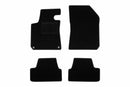 Мокетни стелки Rigum за Peugeot 308 Хечбек (2013–2019), 4 части, Черни