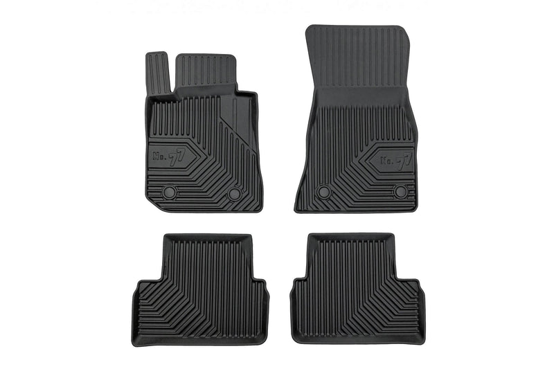 2.5D Гумени стелки Frogum №77 за BMW Серия 4 G26 Gran Coupe, i4 G26 (2021+) – 4 части, черни