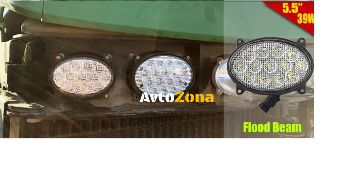 65W LED фар - разпръскваща светлина - подходящ за трактор комбайн джип ATV камион