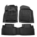 3D гумени стелки Stingray за Jeep Grand Cherokee (WK2/WL) (2010+), 5 части, черни