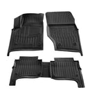 3D гумени стелки Stingray за Volkswagen Touareg I (7L) (2002-2010), 5 части, черни