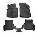 3D гумени стелки Stingray за Volkswagen Golf V (2003-2008), 4 части, черни